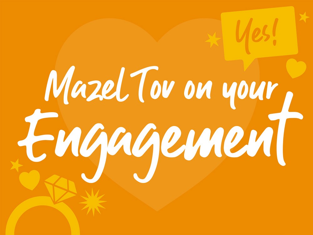 Mazel Tov Engagement